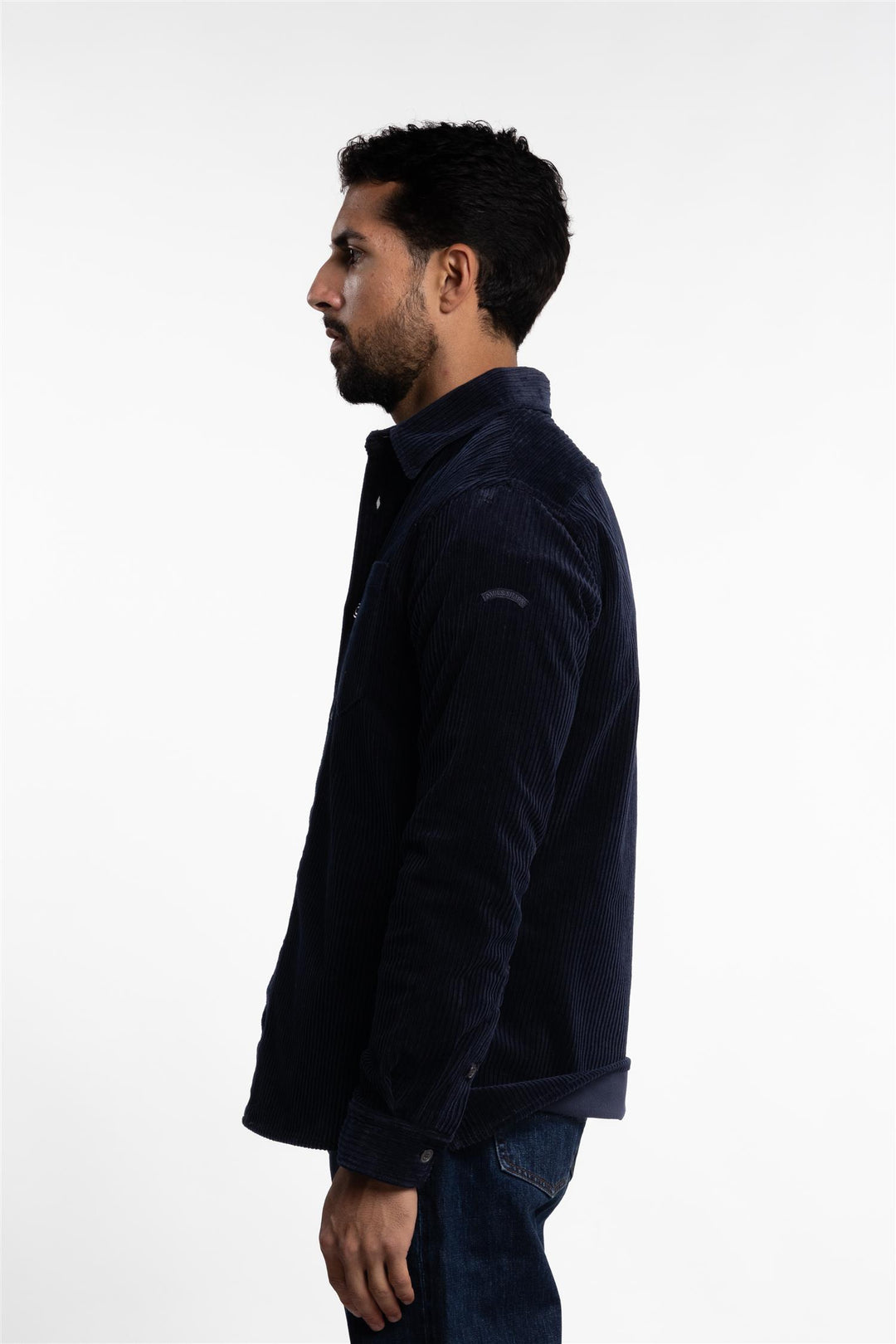 Corduroy Overshirt Navy