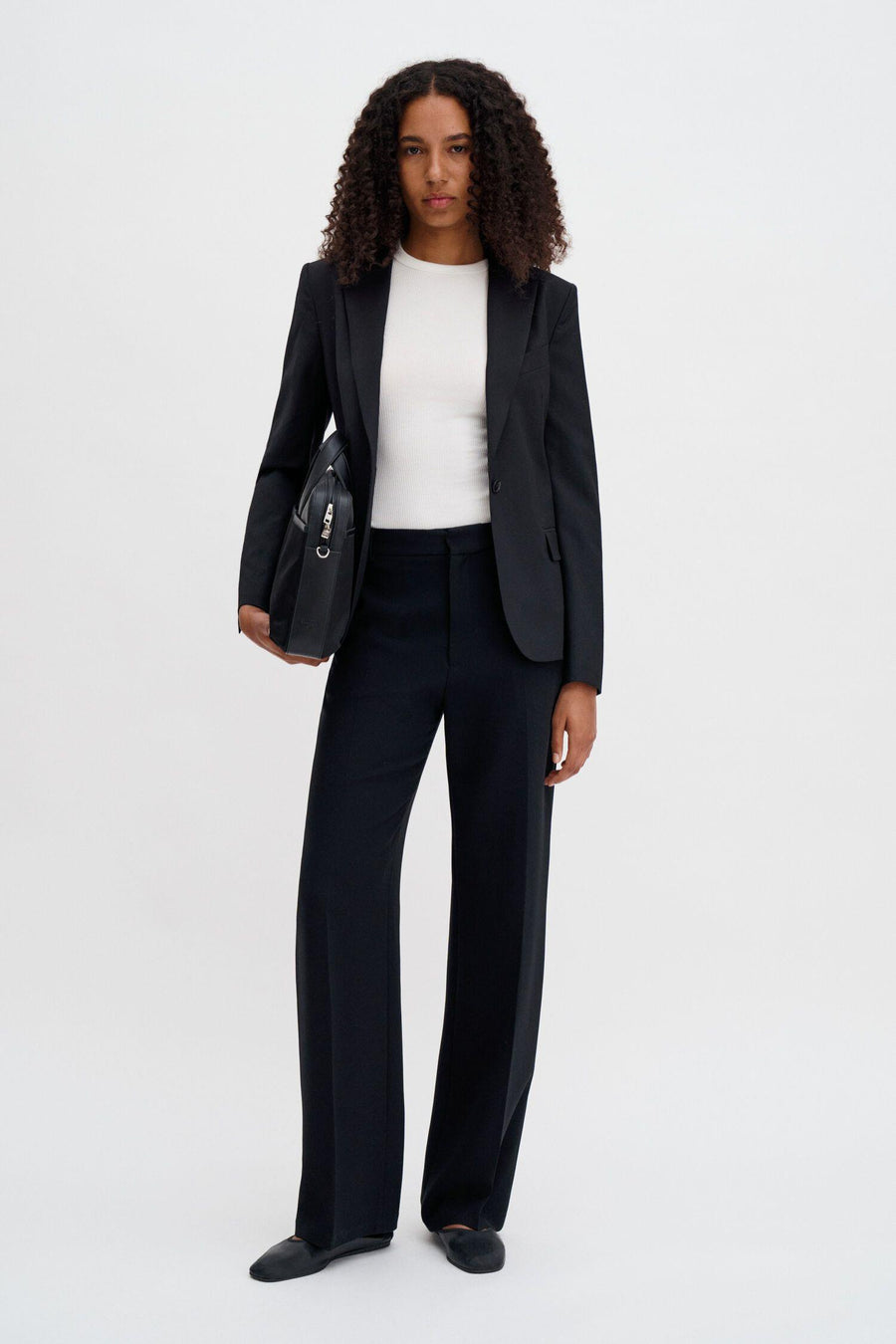 Hutton Trouser Black