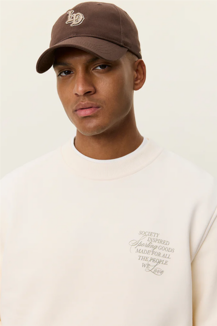 Ben Faience Sweatshirt Eggnog White