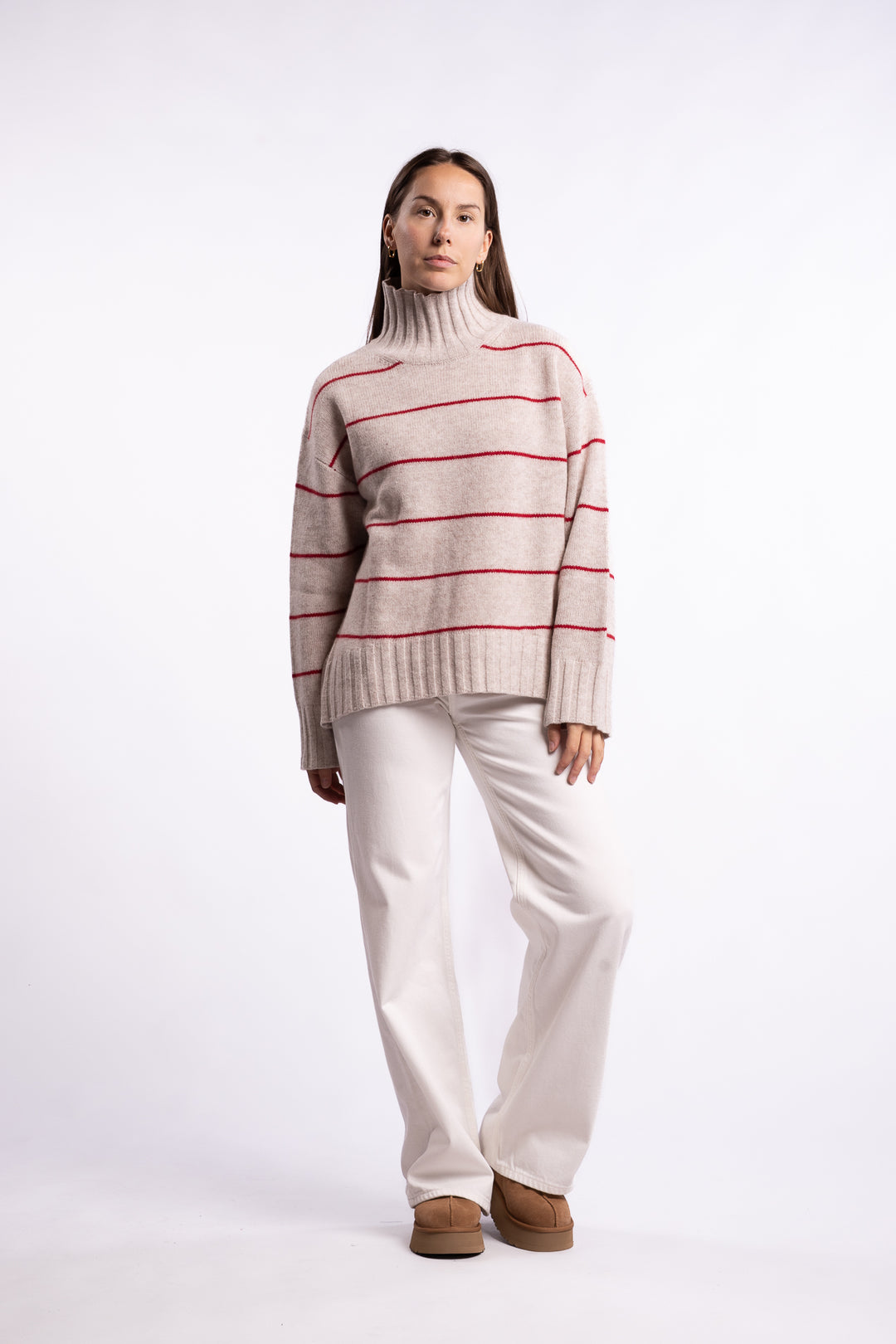 Patsy Knit - Red Stripe