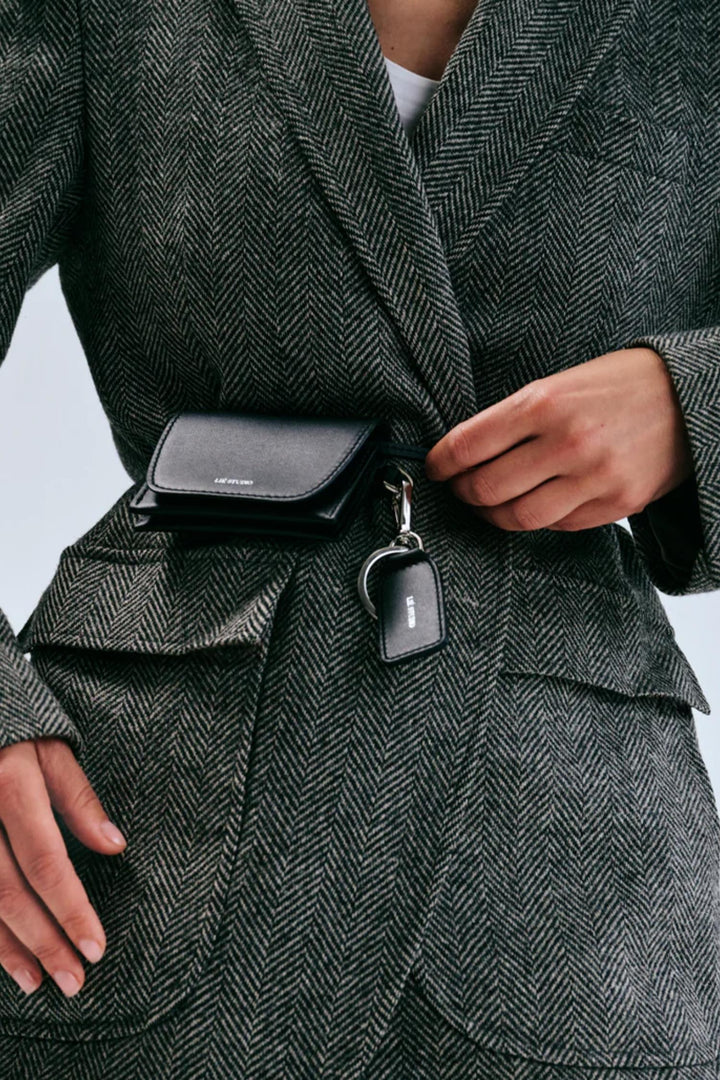 The Stella Wallet- Solid Black