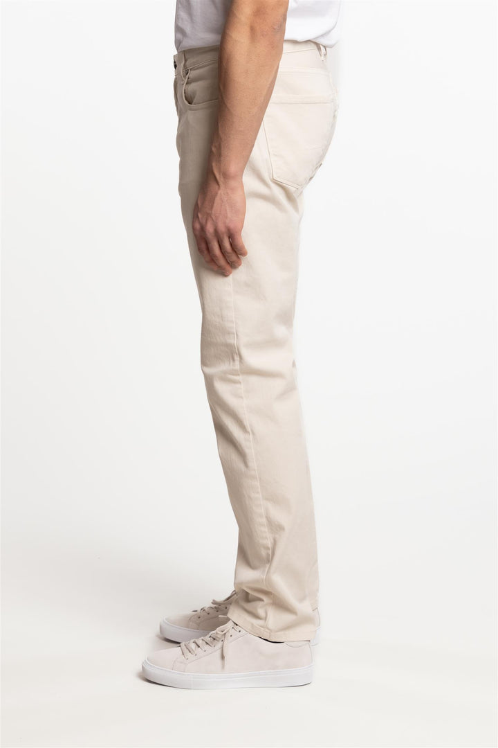 5-Pocket Cotton/Stretch Pant Beige