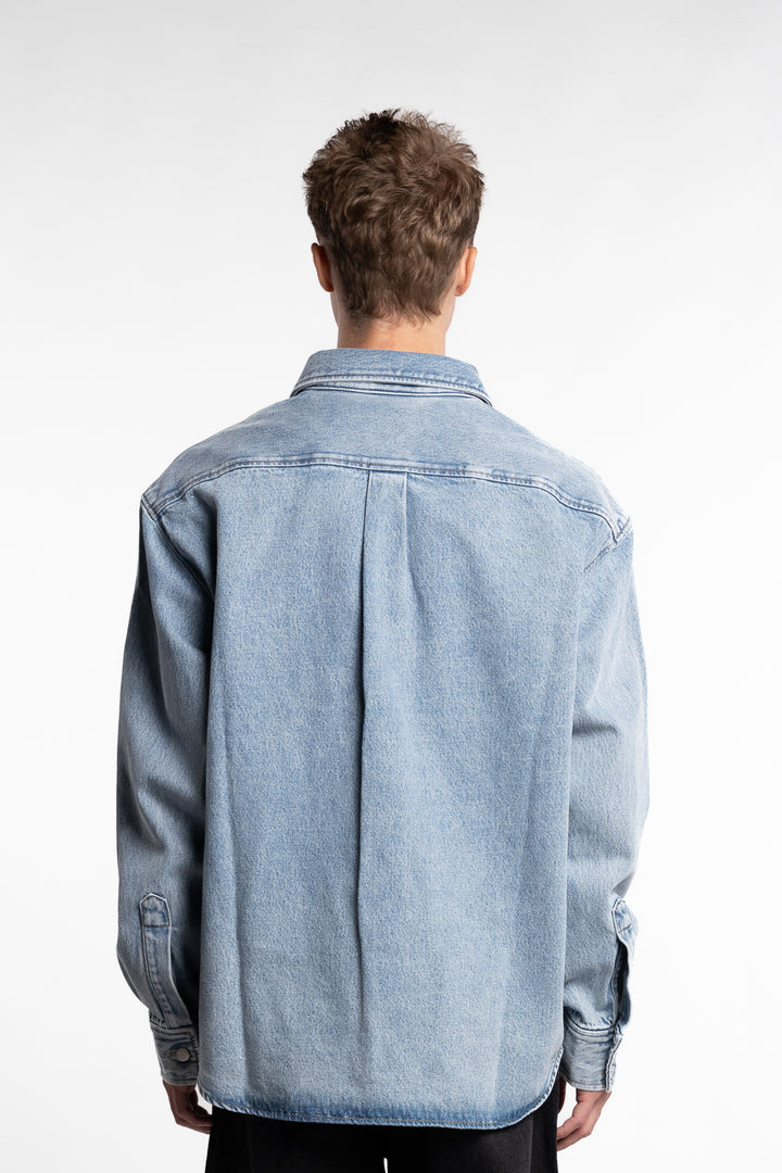 La Chemise Denim Tressée