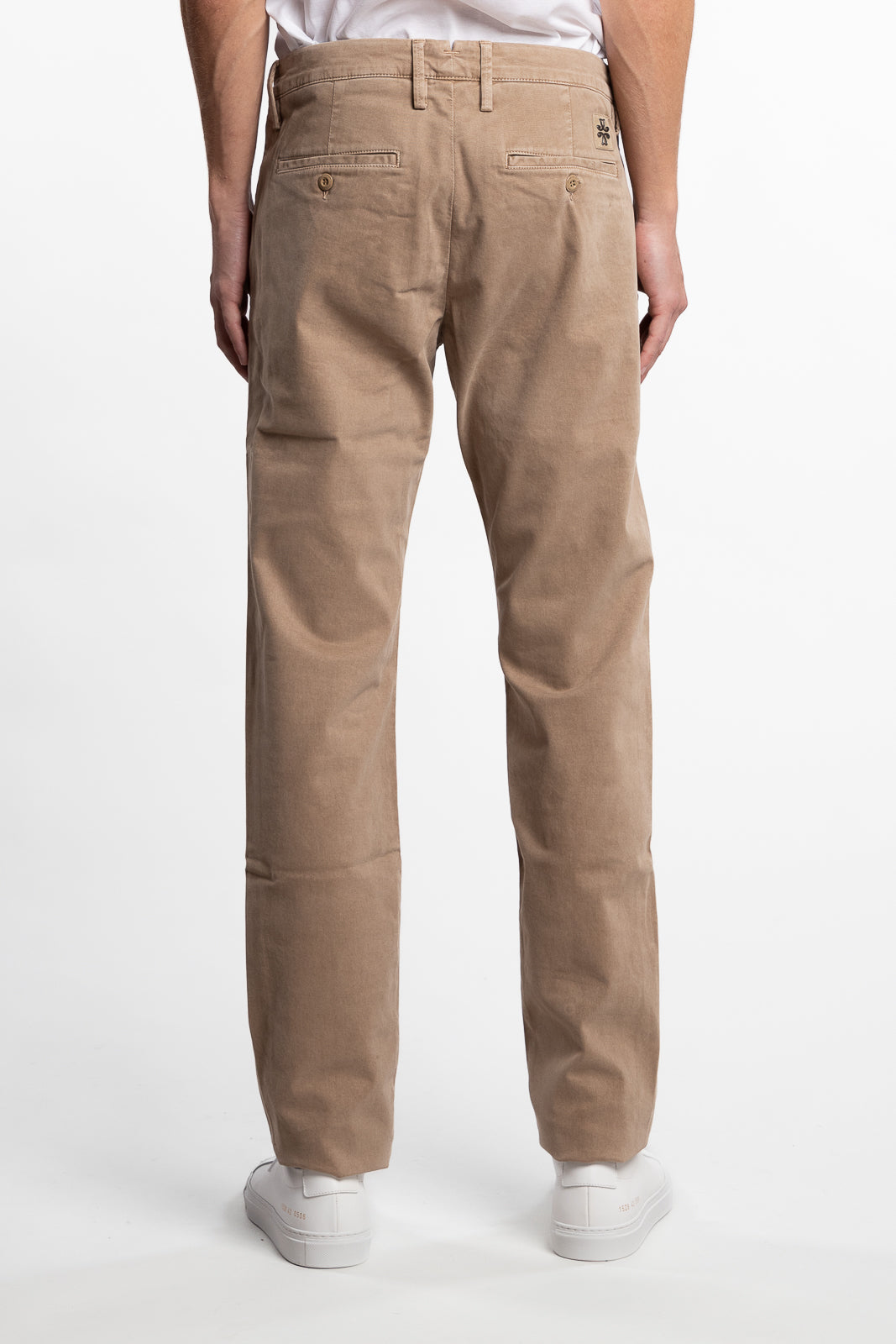 Bobby Cotton/Stretch Chino Beige