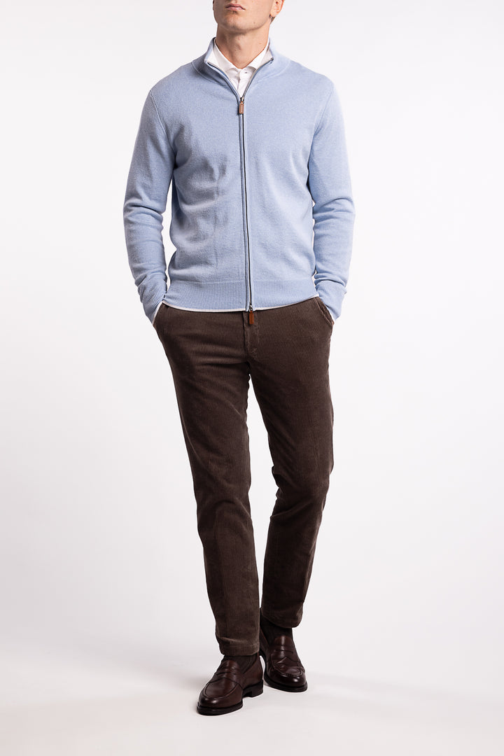 Nate Cardigan Light Blue
