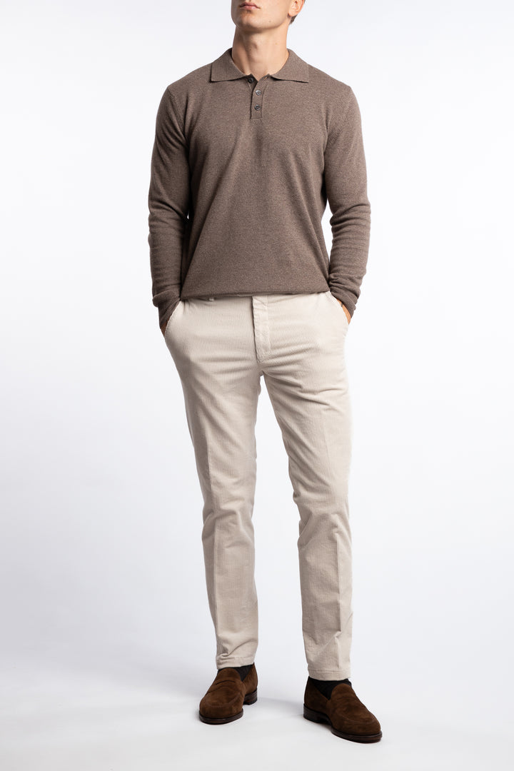 Pepe Poloshirt Walnut Beige