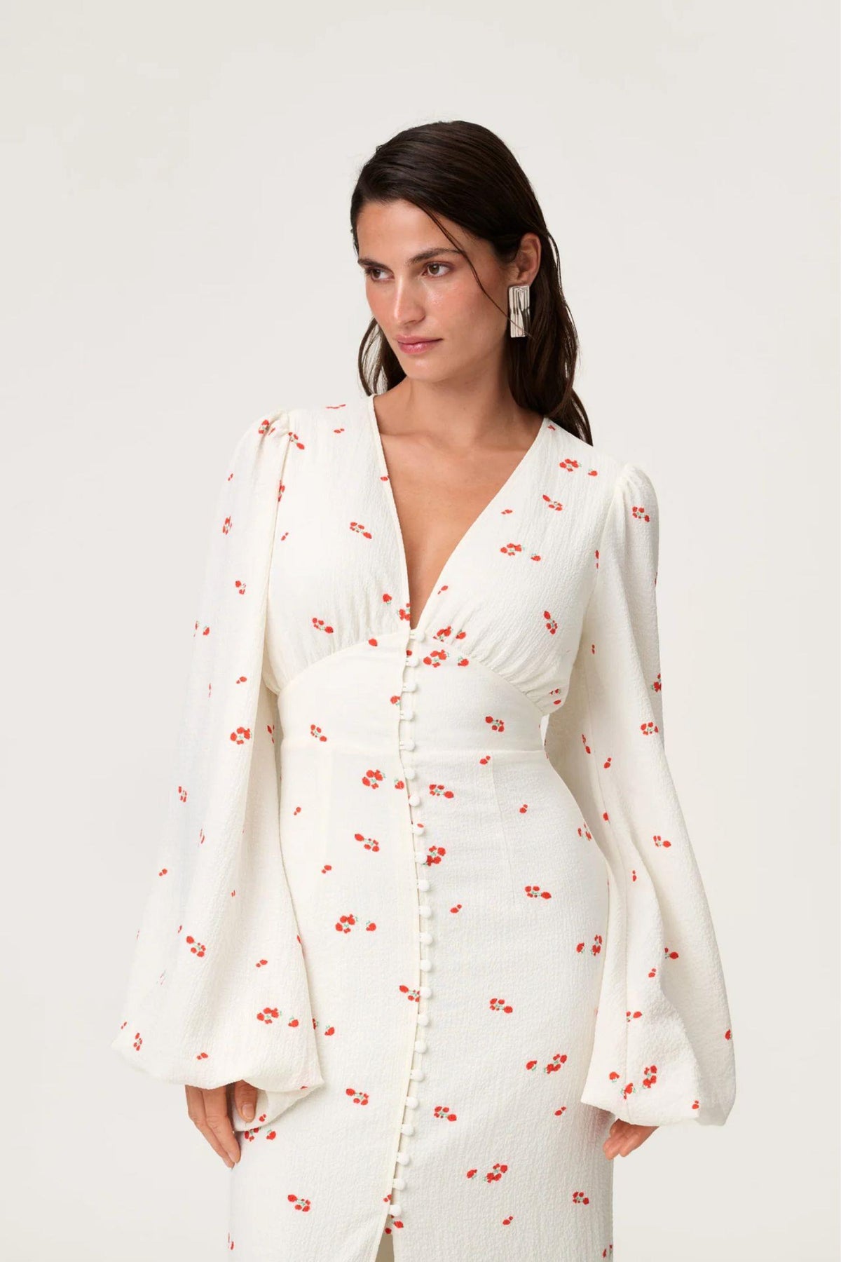 Positano dress- White Rose