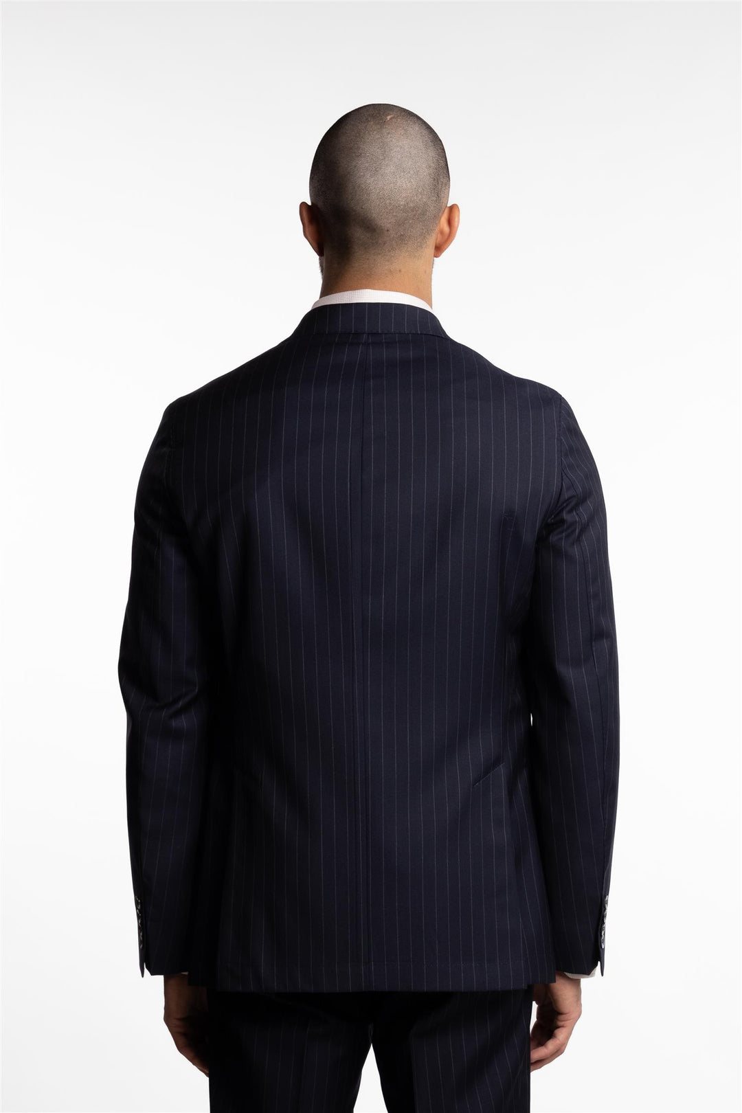 New Sienna Wool Blazer Navy Pinstripe