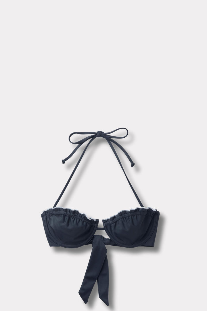 Lake Bikini Top- Navy