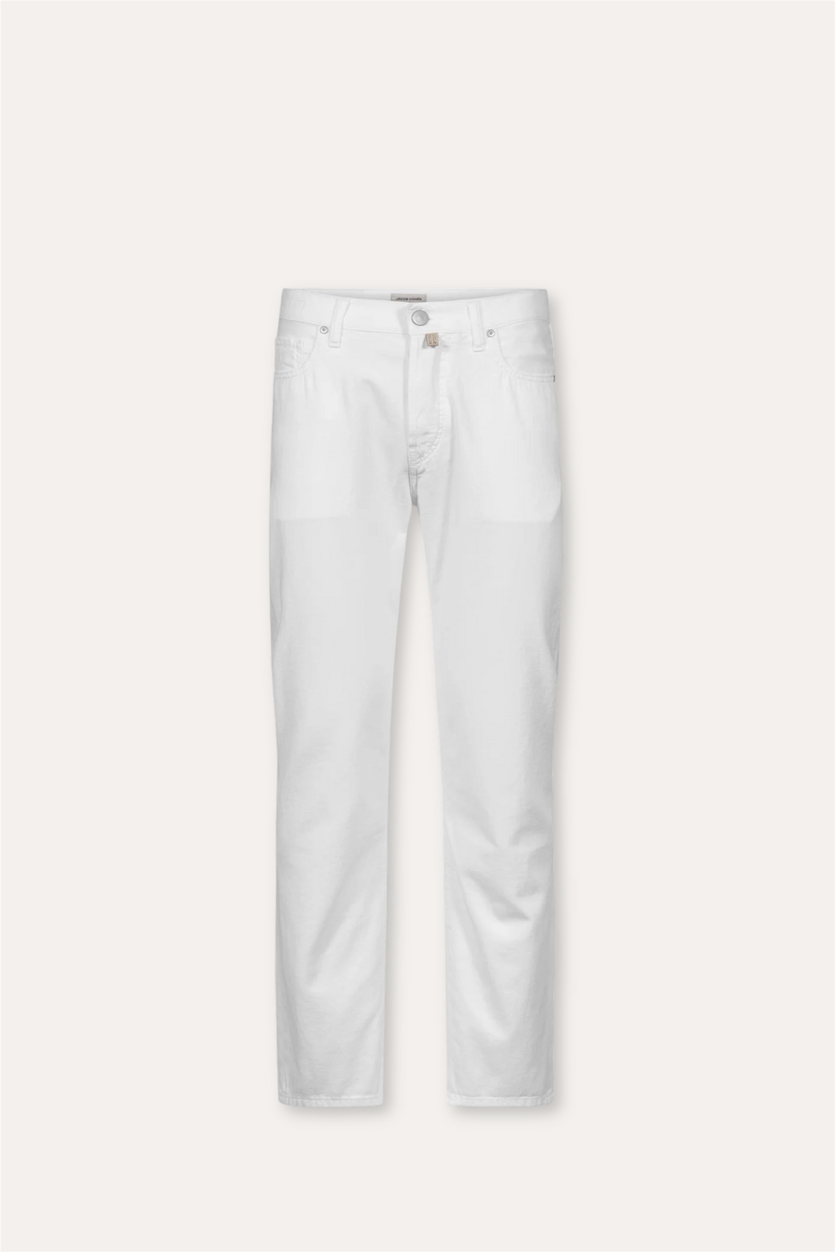 Edo Regular Straight Fit Trousers White