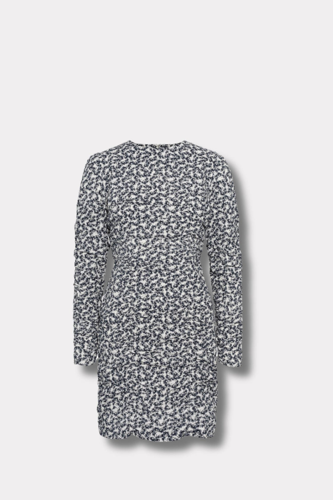 Alessia Dress- Navy Rosehip Print