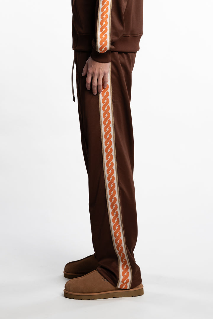 La Pantalon Survetement Brown