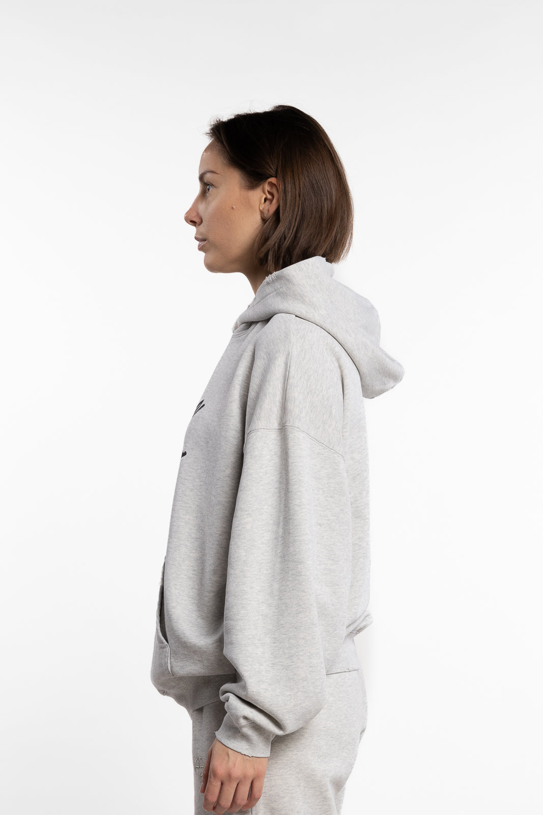 Harvey Sweatshirt Signature- Heather Grey