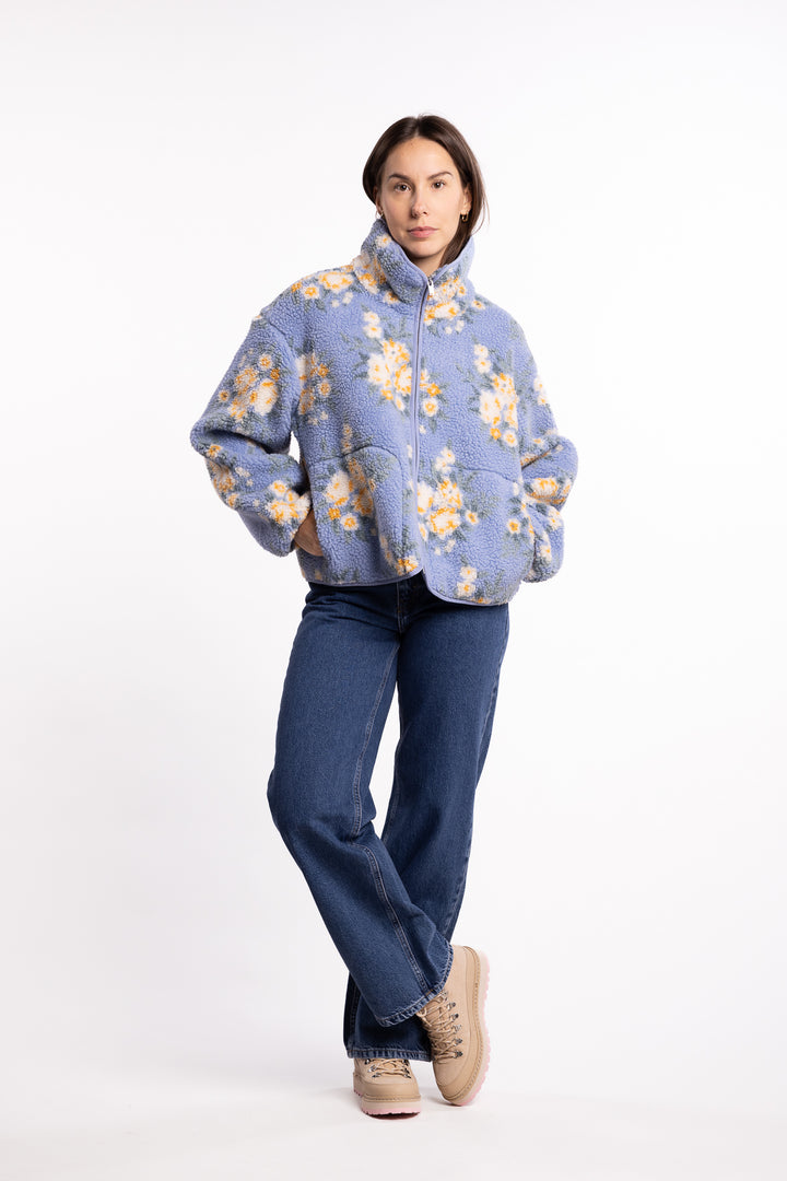 Rype Fleece Jacket - Lt. Blue Mix