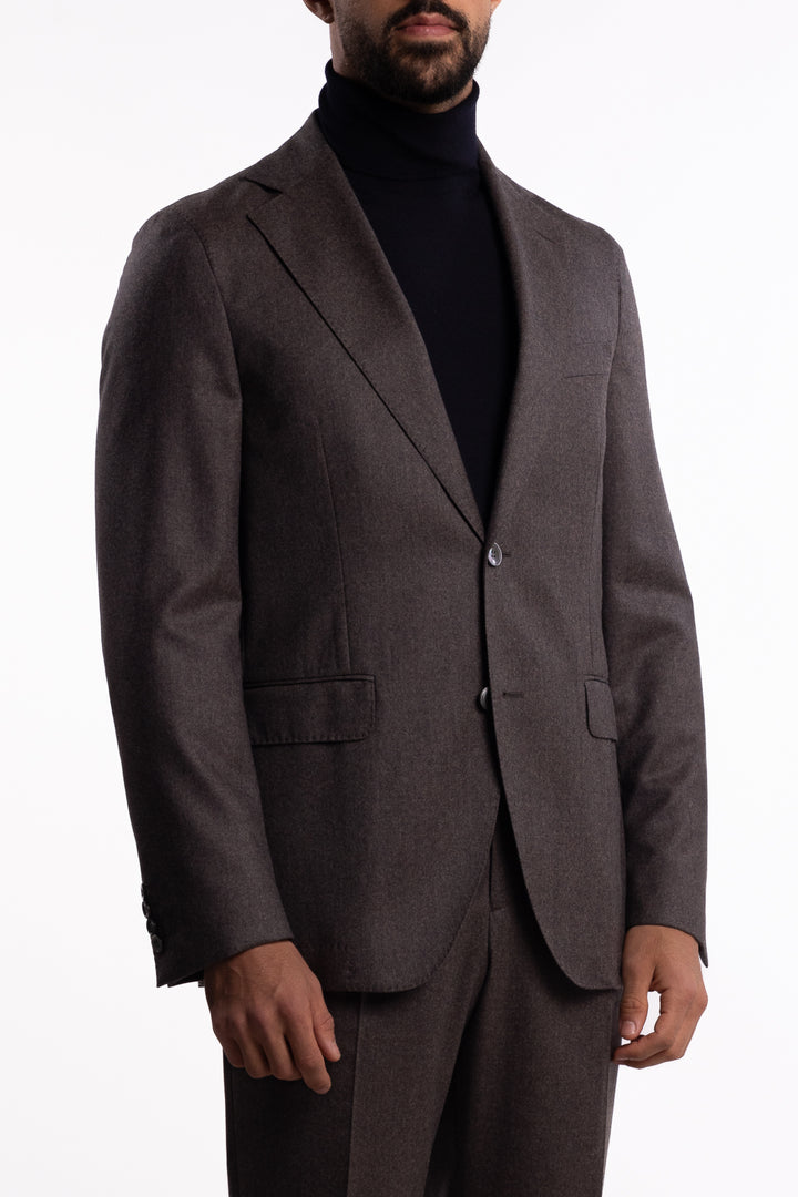 New Sienna Flanell Blazer Brown