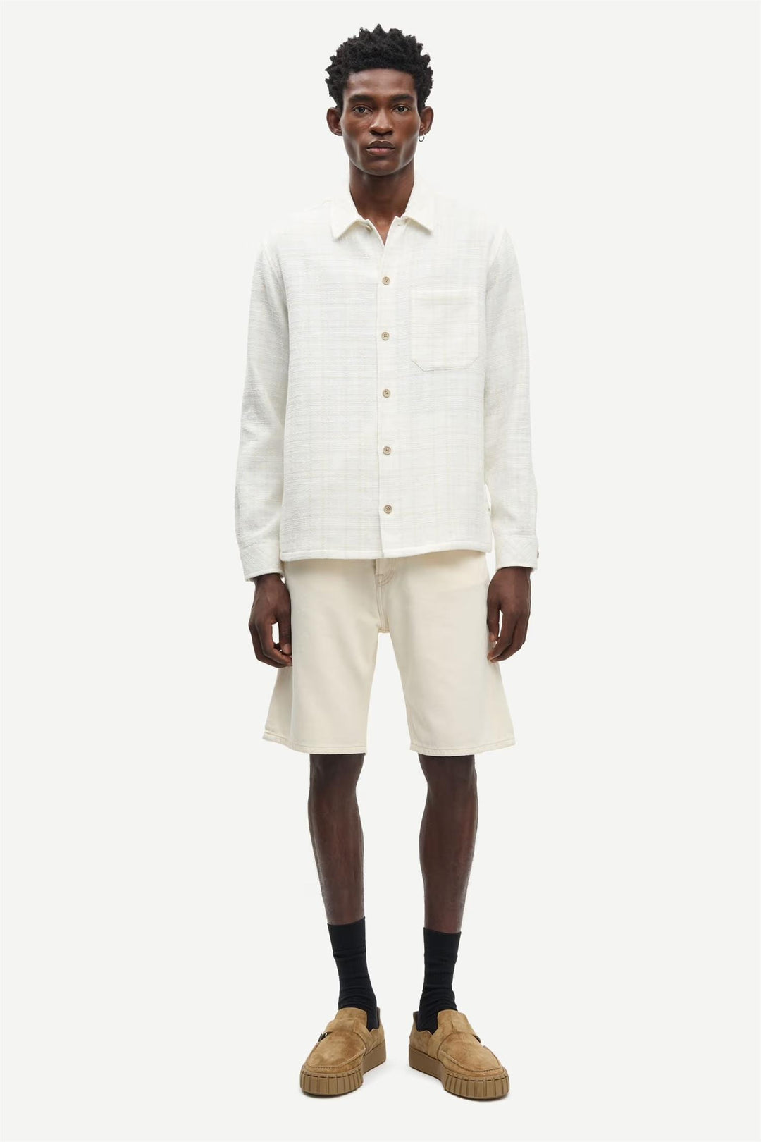 Sadamon GC Overshirt 16079 Silver Birch