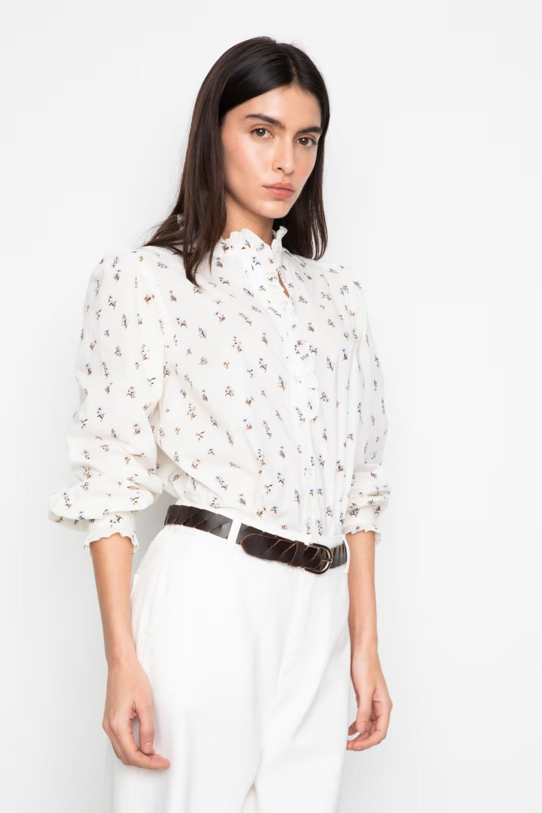 Emily blouse - White anemone