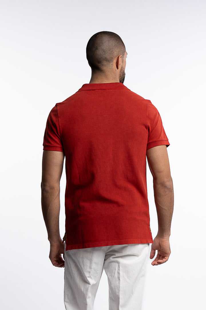 Old Wash Prepster Brick Red