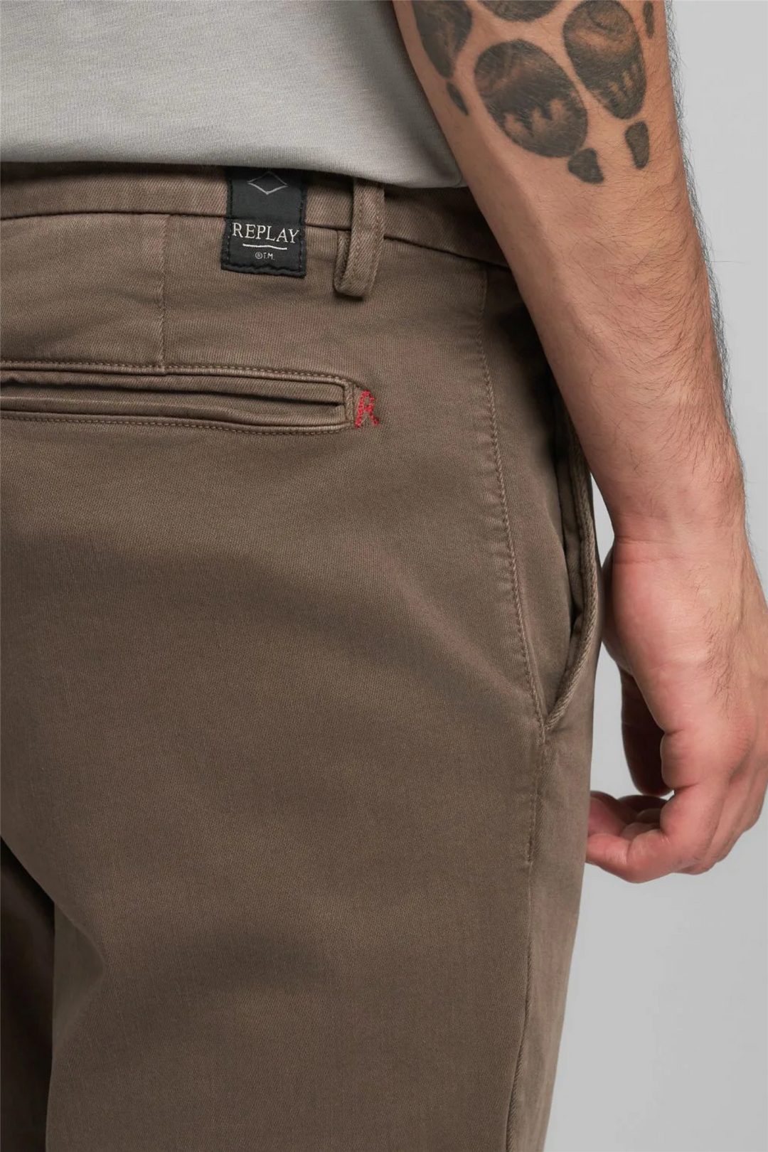 Benni Regular Fit Chinos Brown