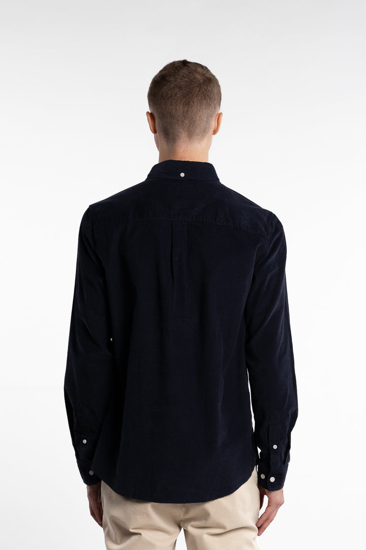 Kristian Corduroy Shirt Dark Navy