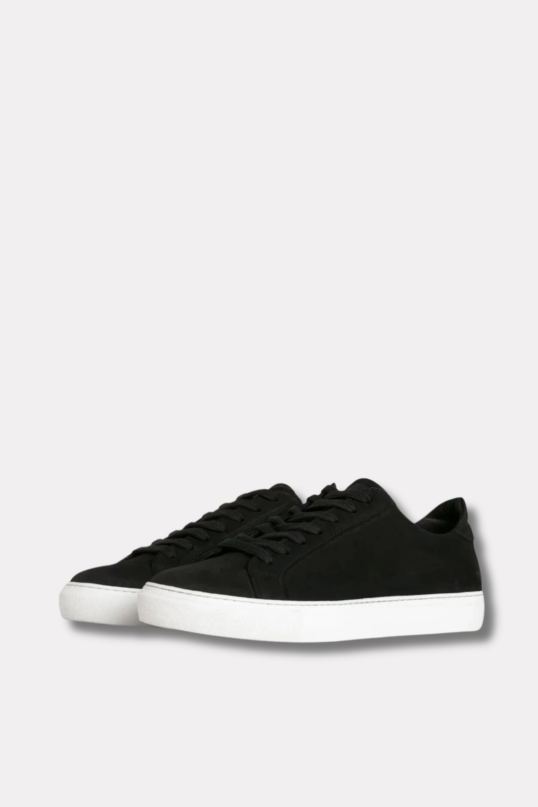 Type Suede Leather Black