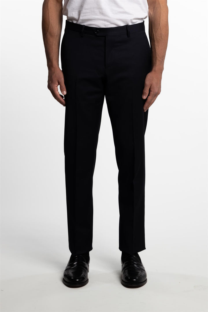 Woven Wool Trouser Navy