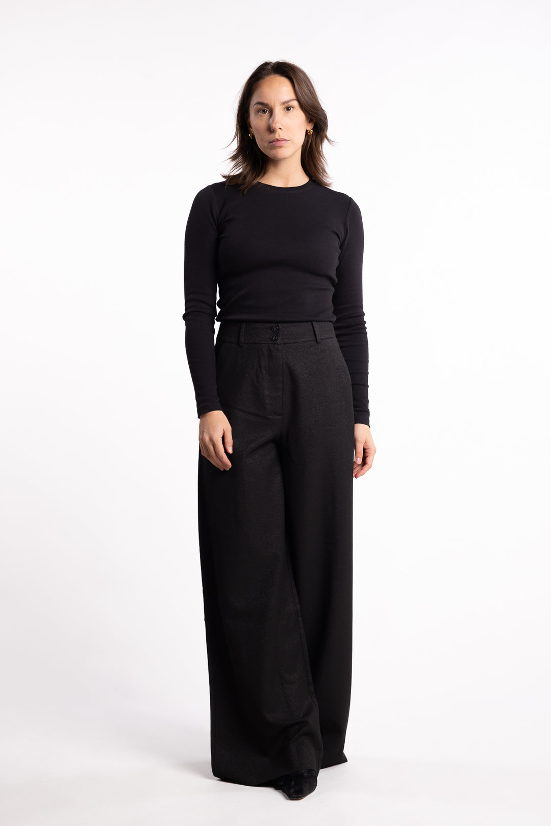 LauraFV 066 - Black Glitter