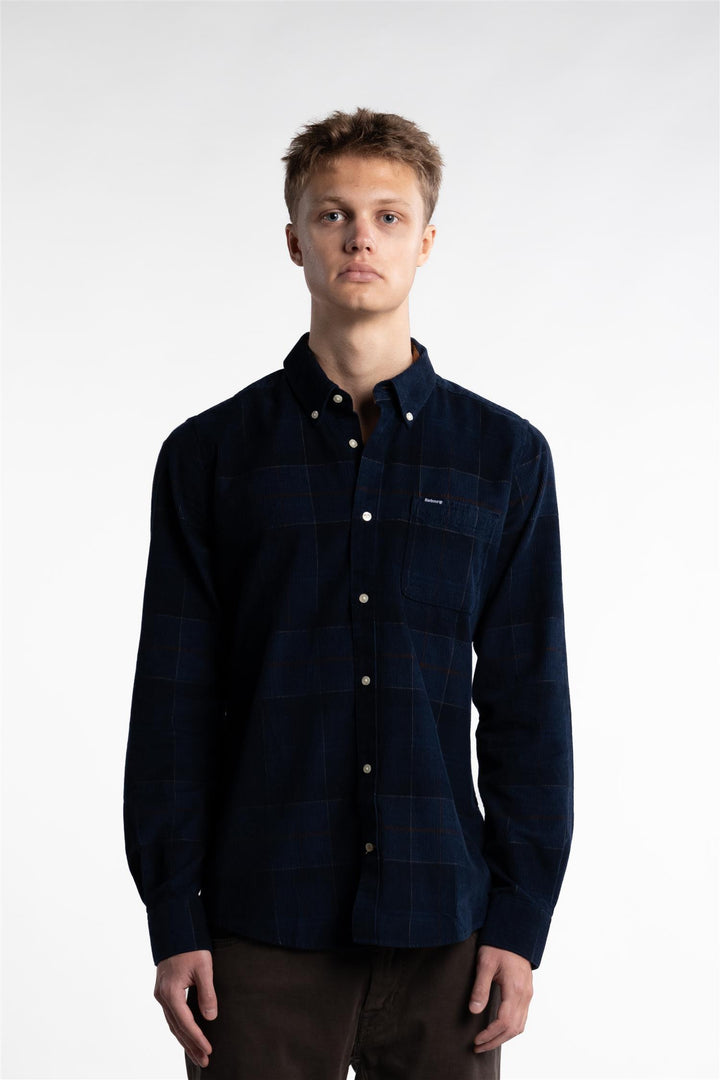 Blair Tailored Shirt Midnight Tartan