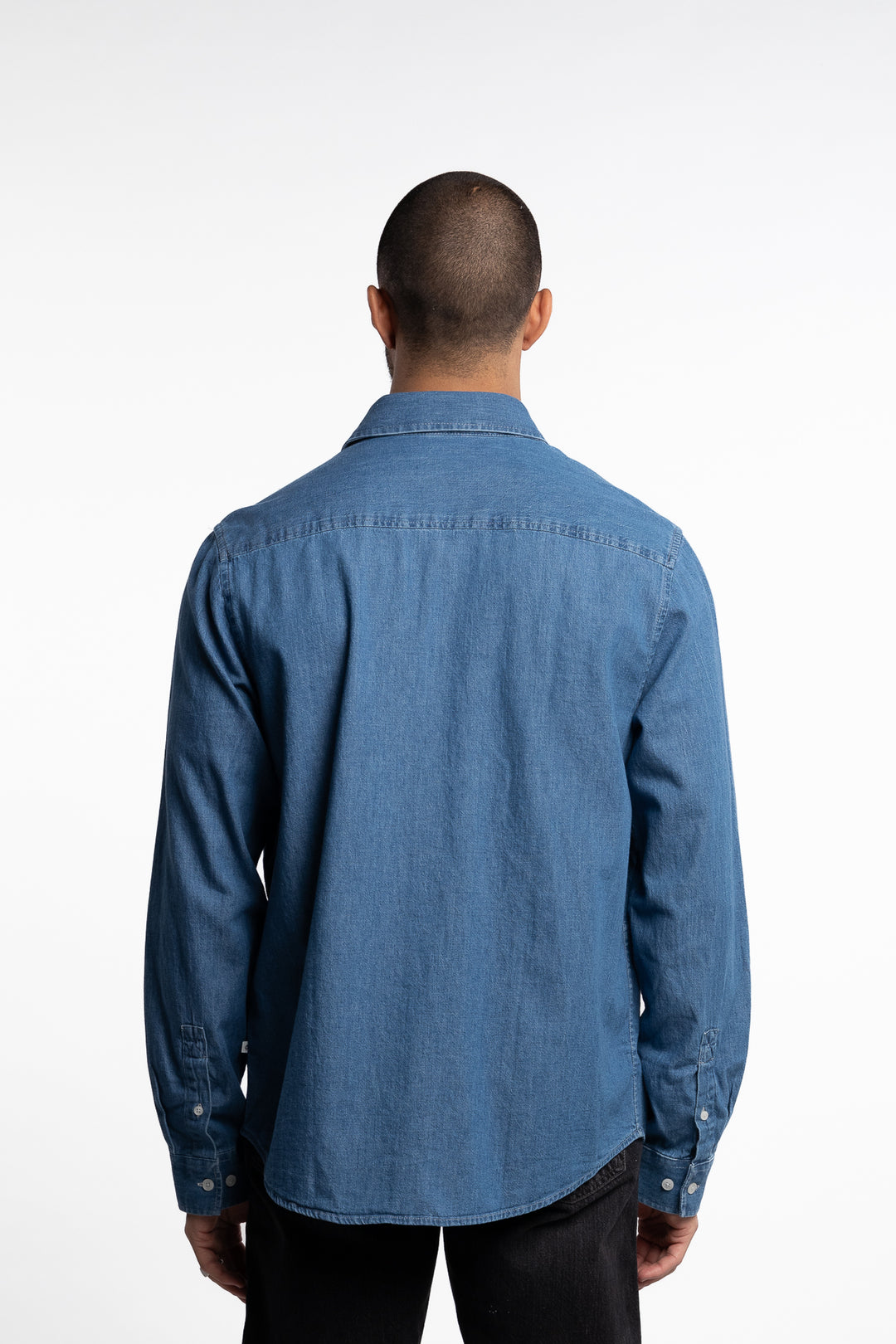 Saryan P Shirt Light Chambray