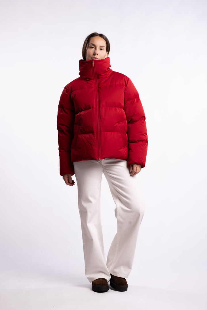 Edmont Down Jacket- Red