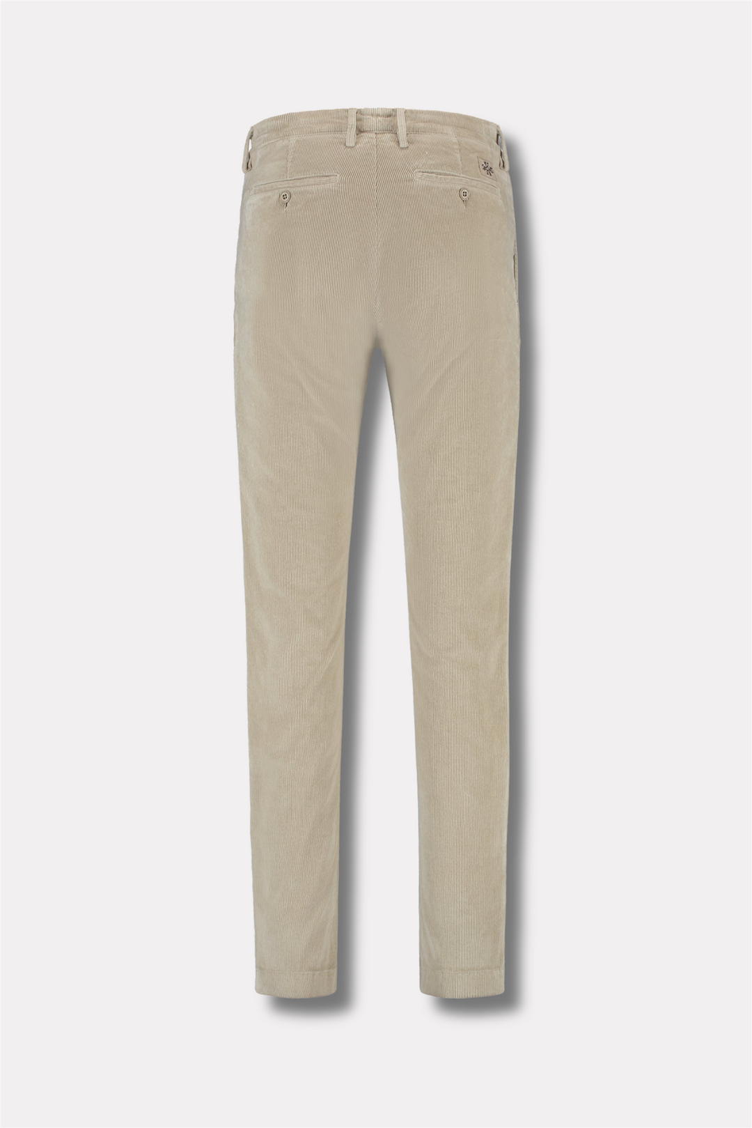 Bobby Slim Fit Corduroy Chinos Off White