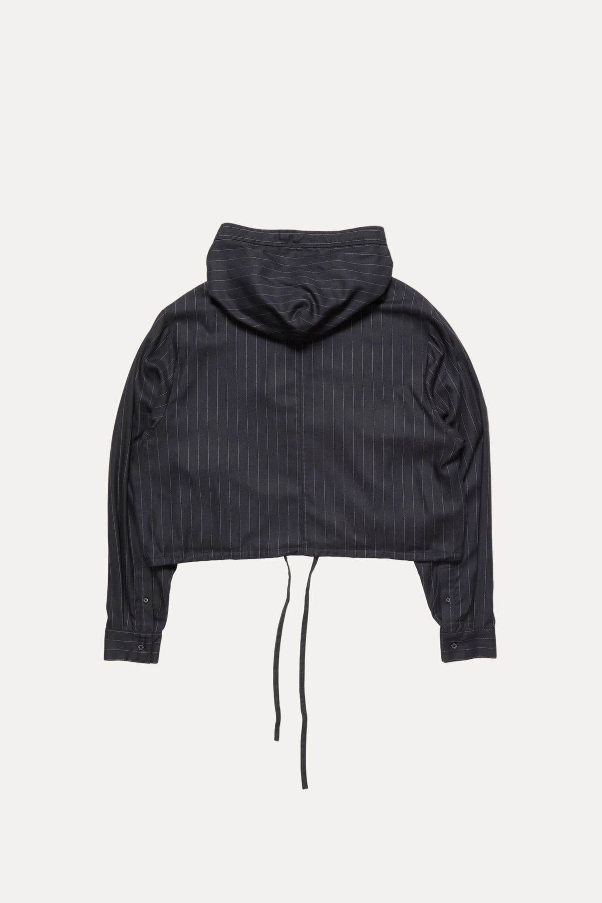 Hooded Shirt Navy Blue - Acne Studios, packshot bakfra