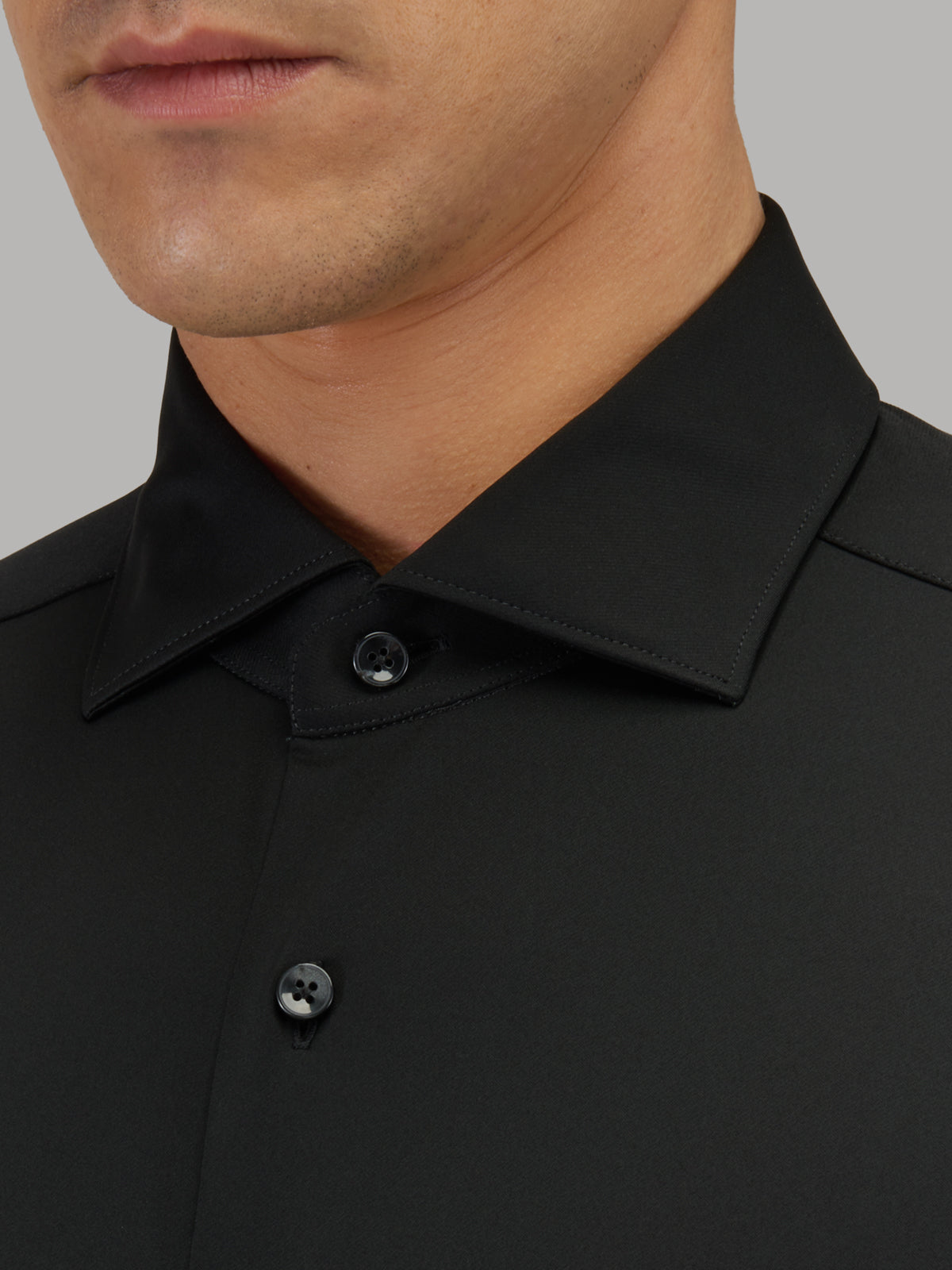 Active Shirt Tailor Fit Black