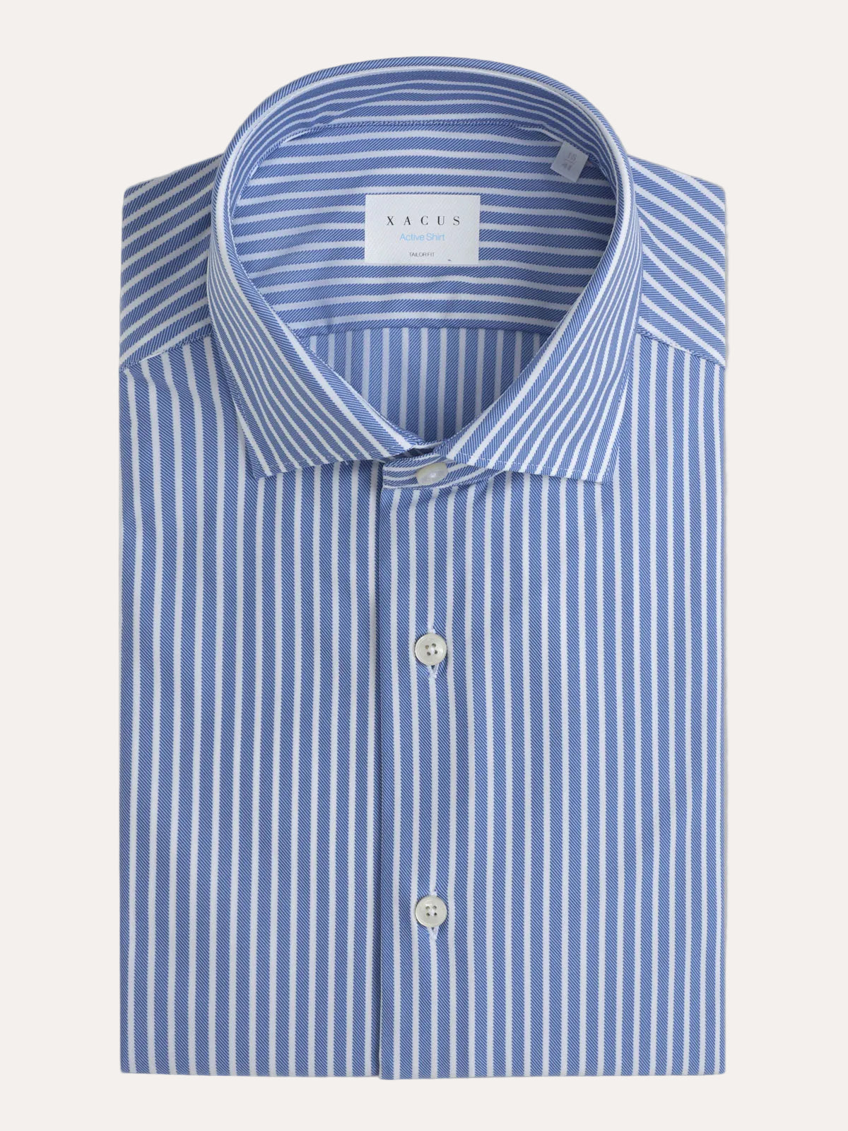 Active Shirt Tailor Fit Striped Blue/White - packshot