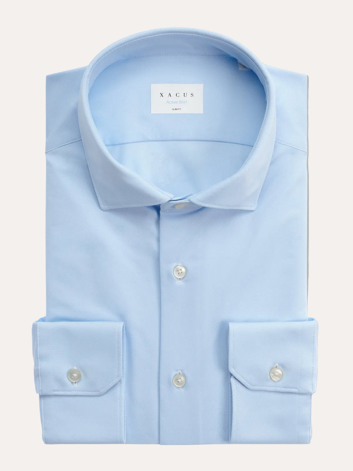 Active Shirt Slim Fit Sky Blue – packshot front