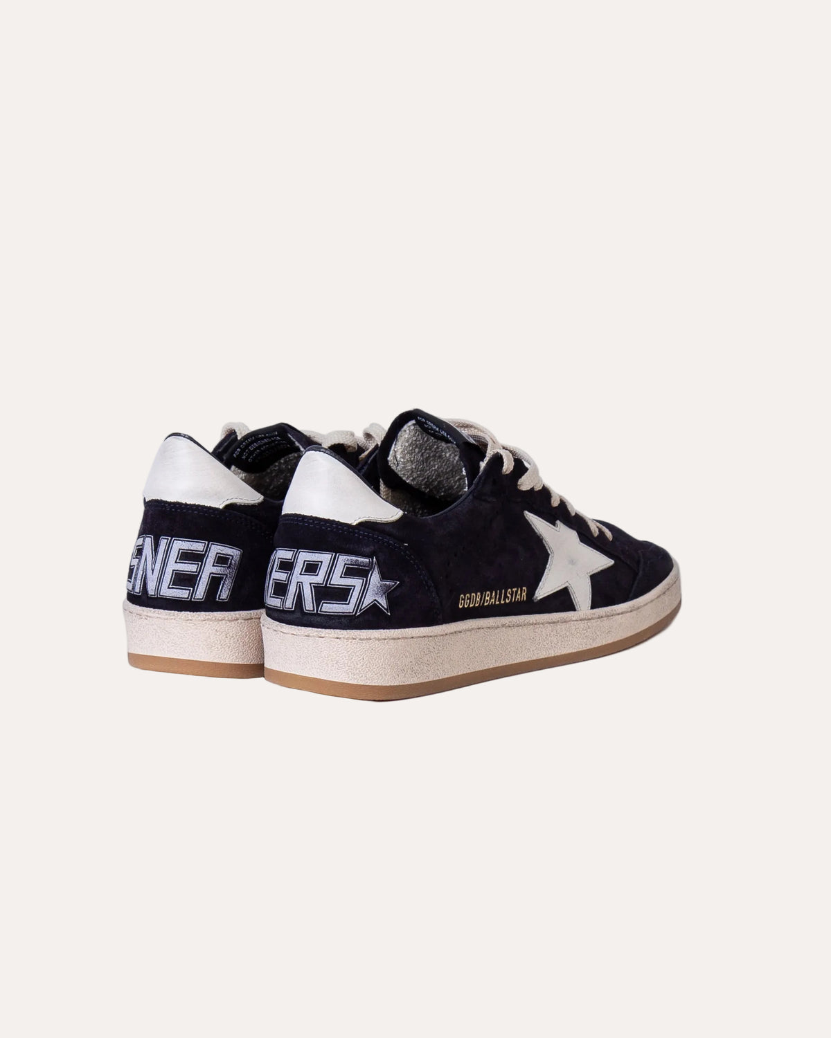 Golden Goose Ball Star Dark Blue/White - hælparti