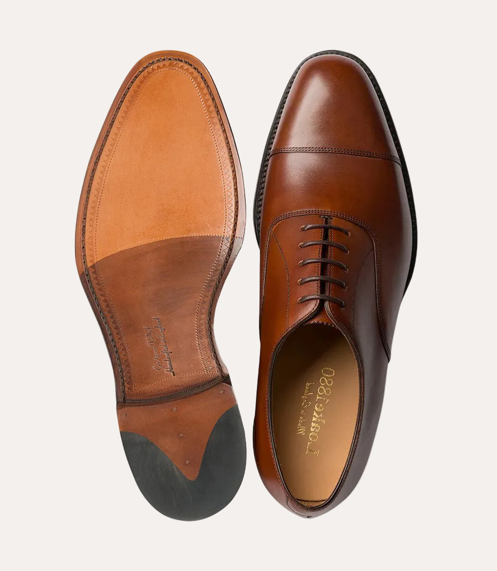 Aldwych Oxford Mahogany Calf