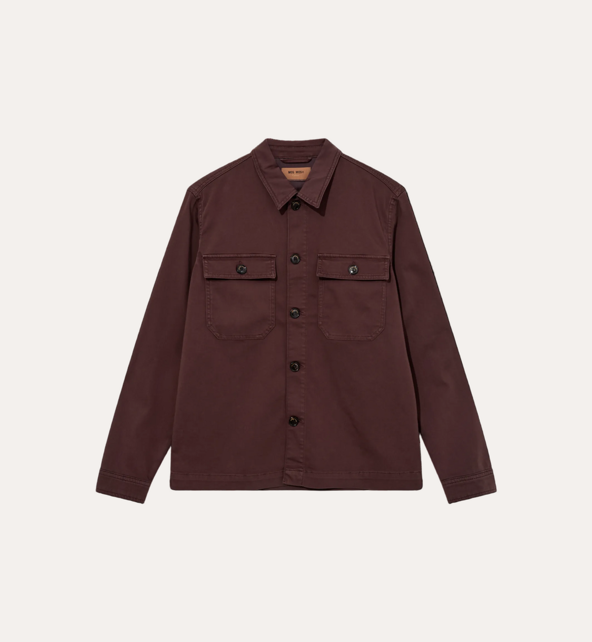 MMGMatteo Soft Overshirt Black Coffee - Mos Mosh