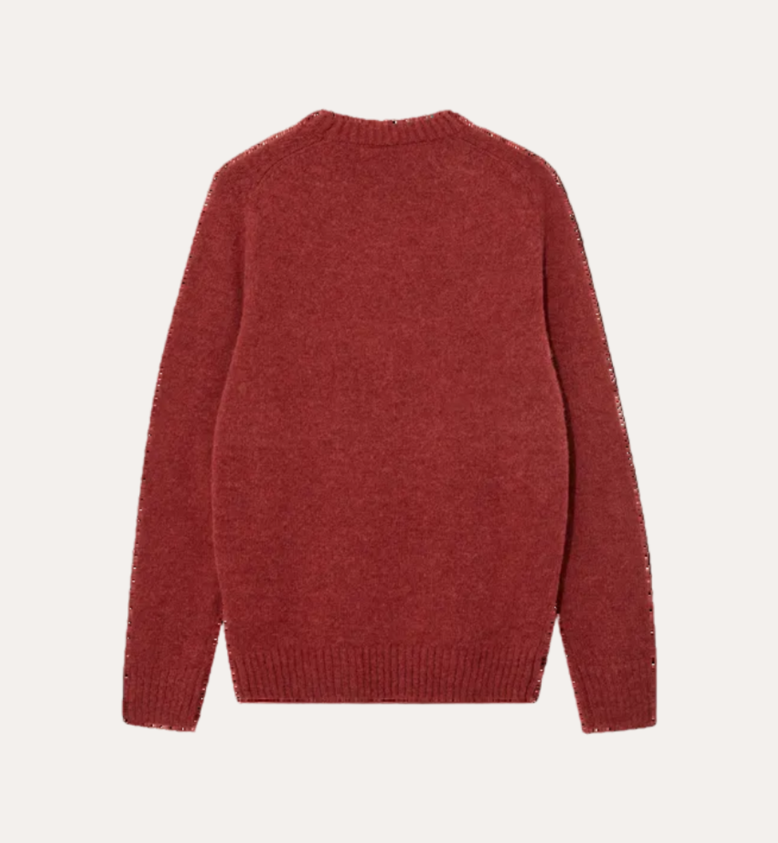 Carlos Crew Neck Knit Burnt Russet