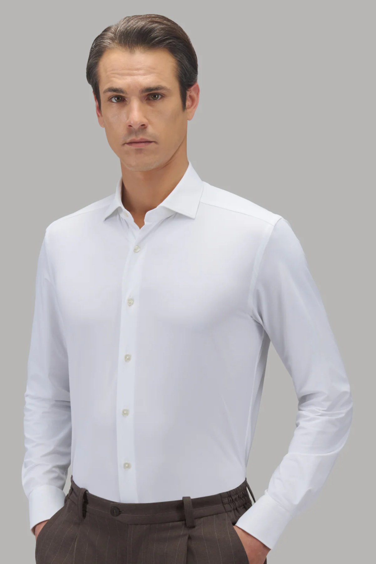 Active Shirt Tailor Fit White