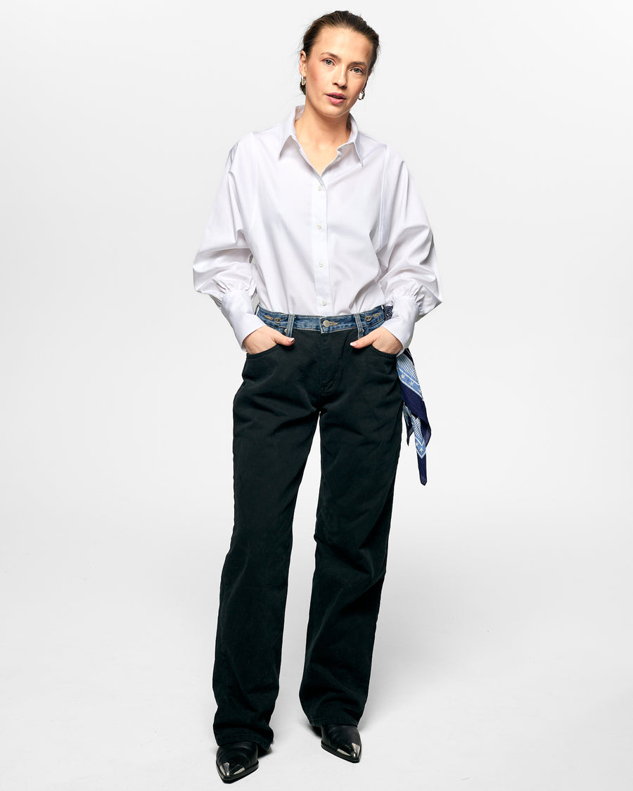 Anne Solid - White