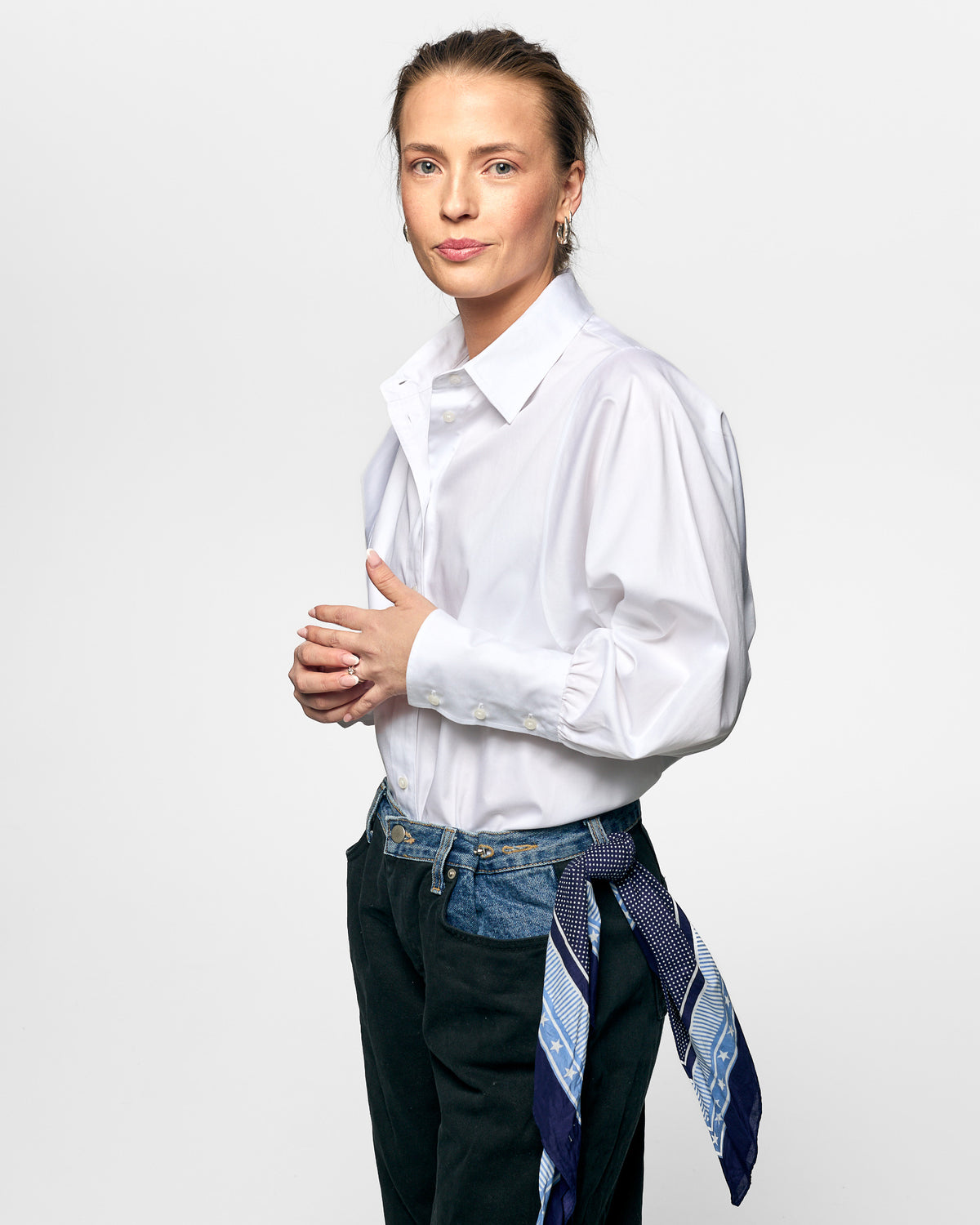 Anne Solid - White