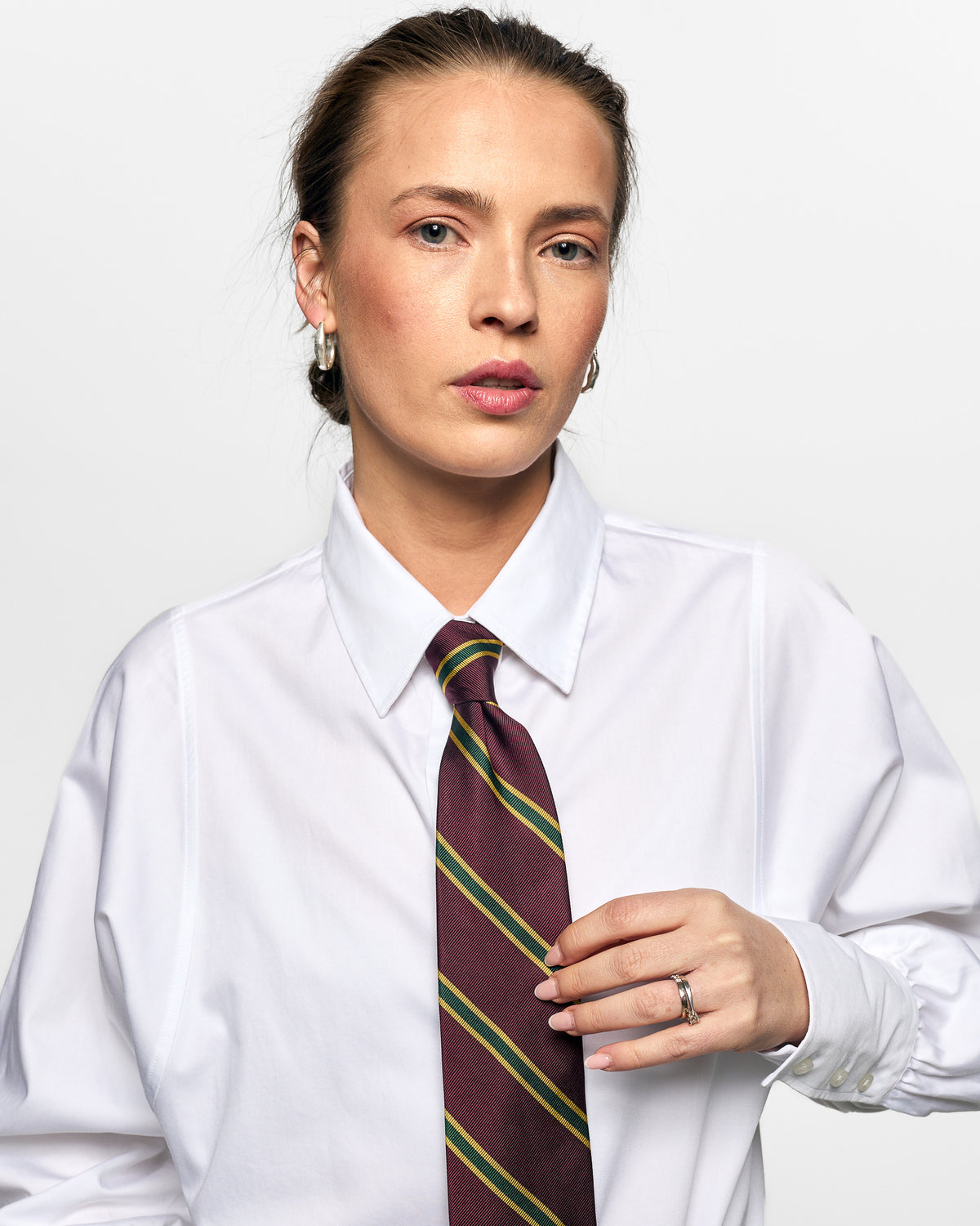 Anne Solid - White