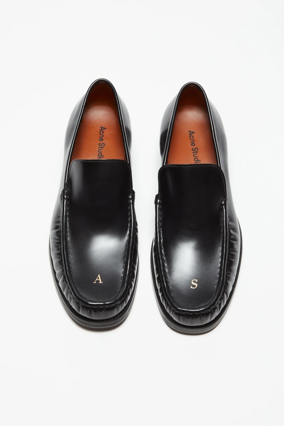 Women's Leather Loafers Black