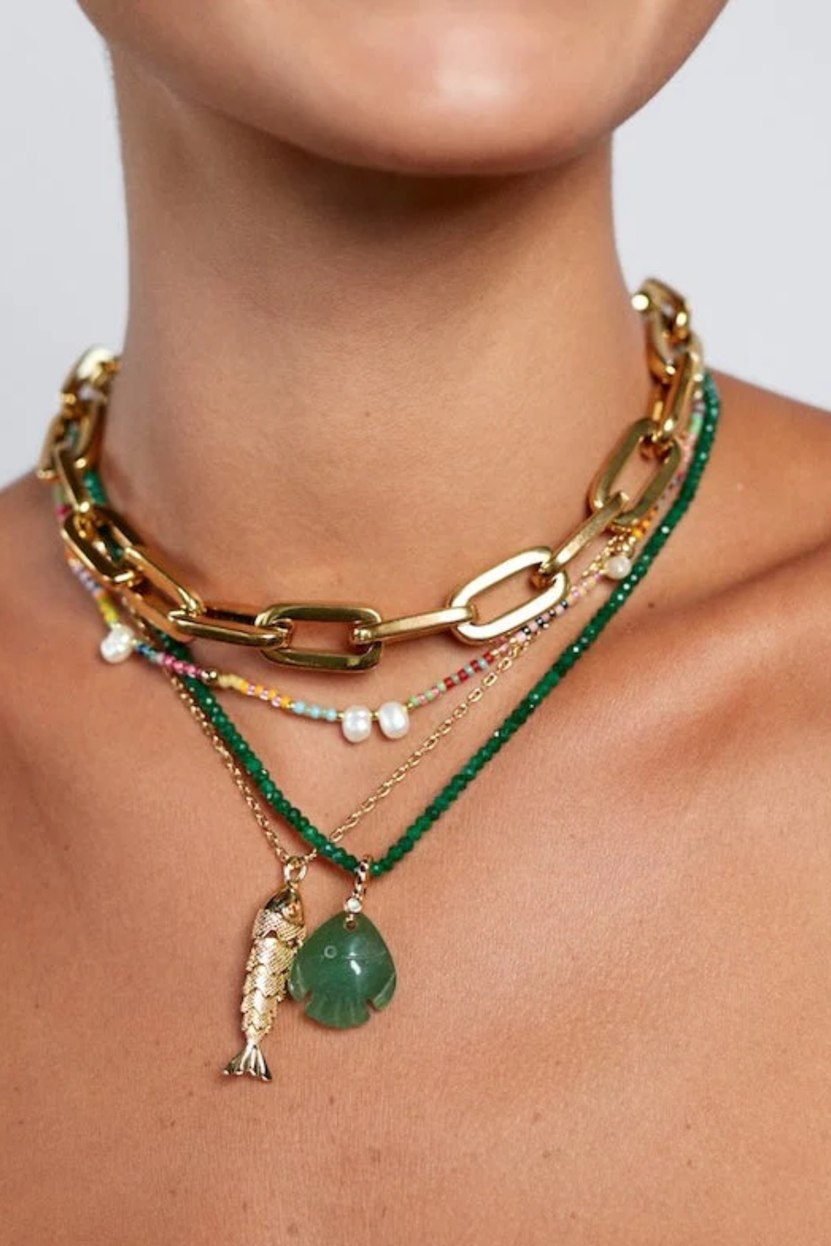 Bikini Necklace - Confetti