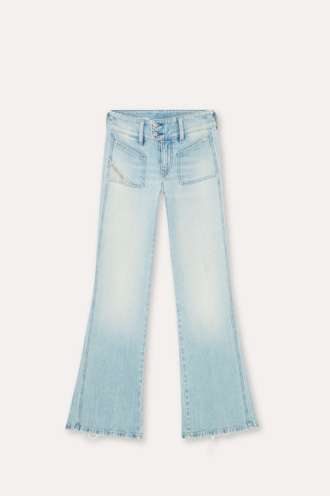 Bootcut Jeans D-Hush 0KBBX - Lyseblå