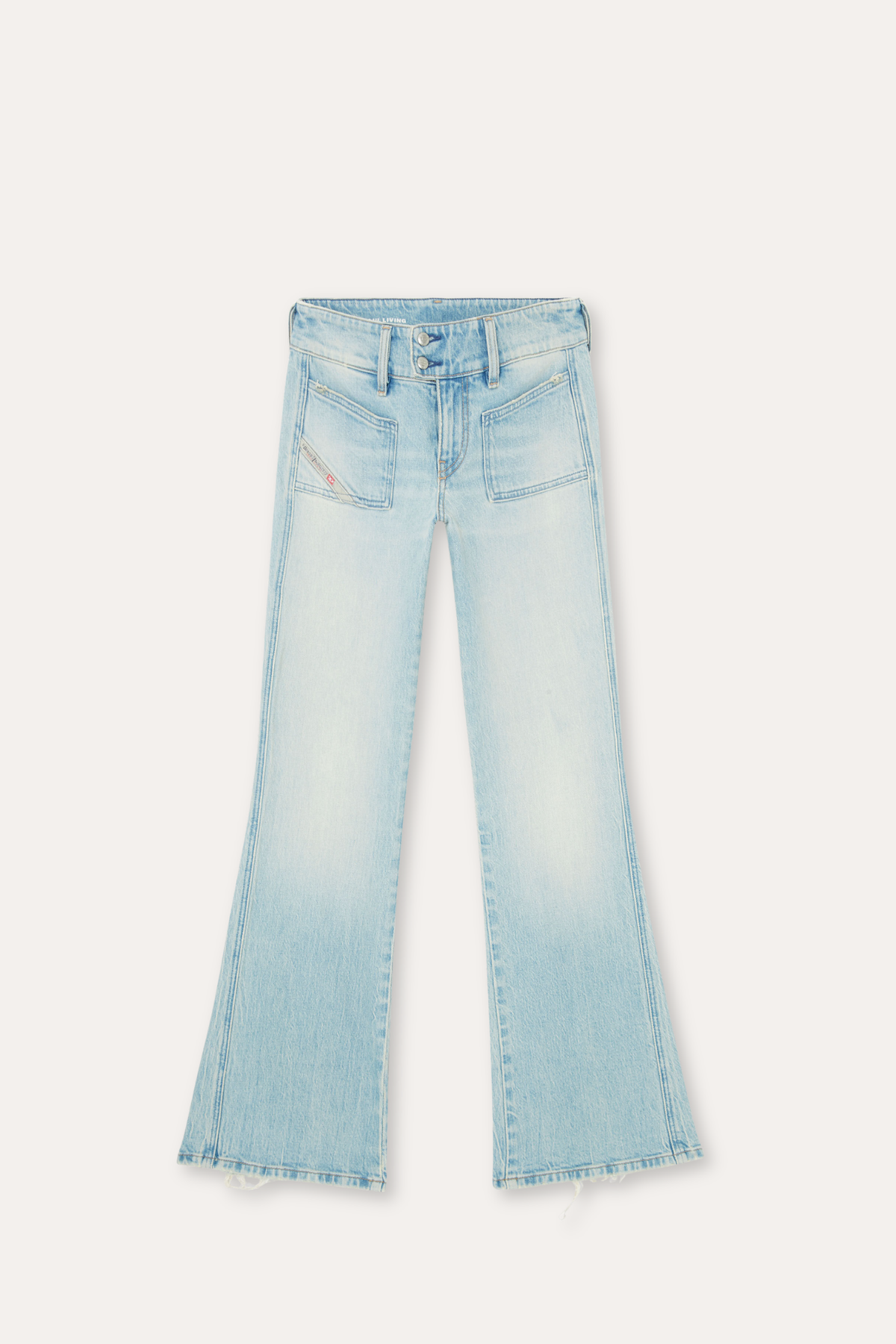 Bootcut Jeans D-Hush 0KBBX - Lyseblå