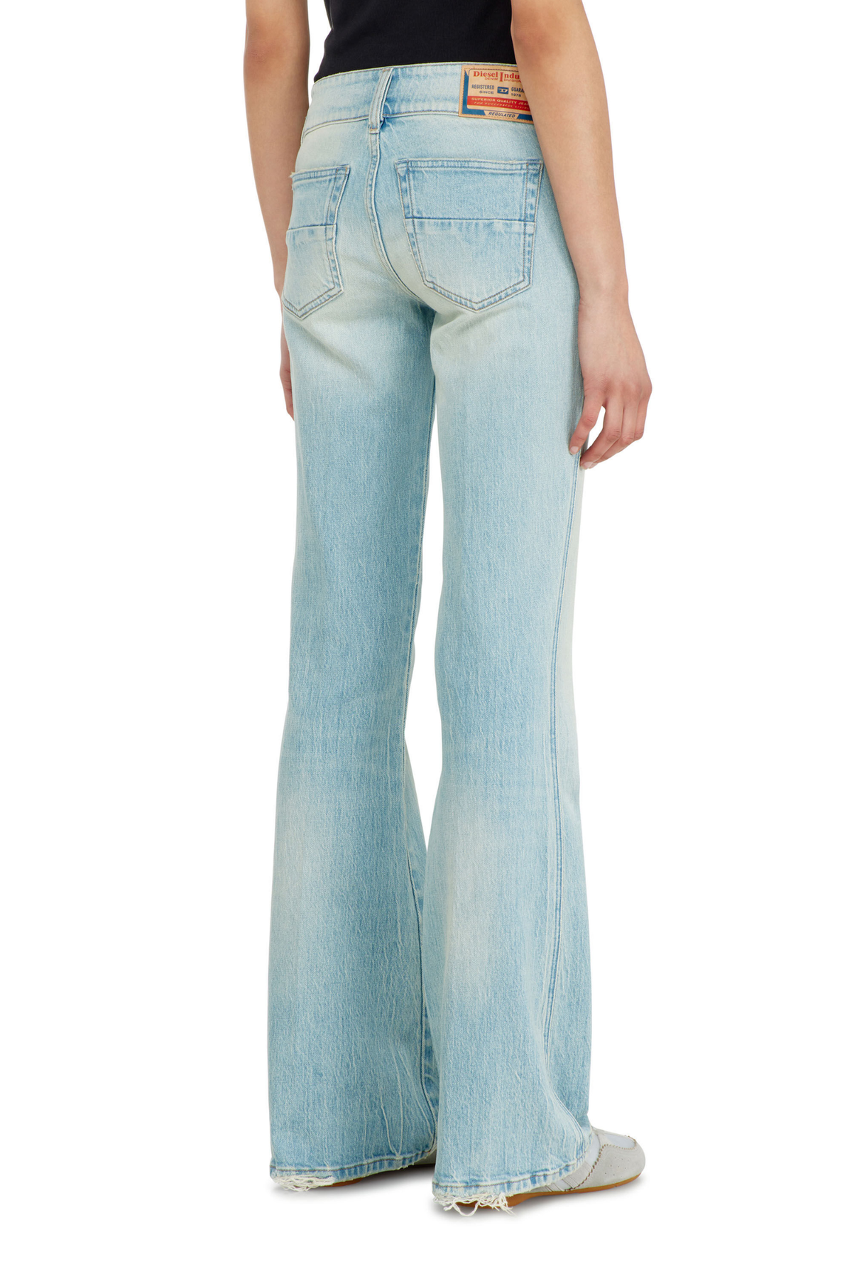 Bootcut Jeans D-Hush 0KBBX - Lyseblå