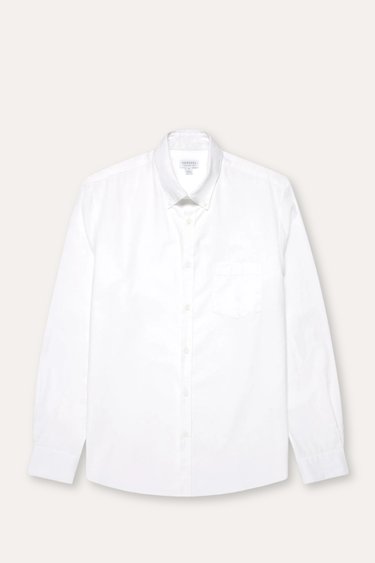 Button Down Oxford Shirt White