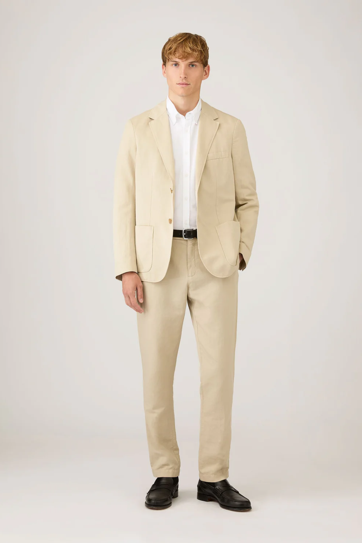 Button Down Oxford Shirt White